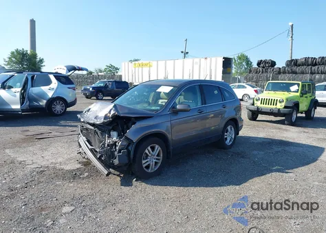 2010 Honda Cr-V Ex-L from USA, damaged, VIN 5J6RE4H72AL071728